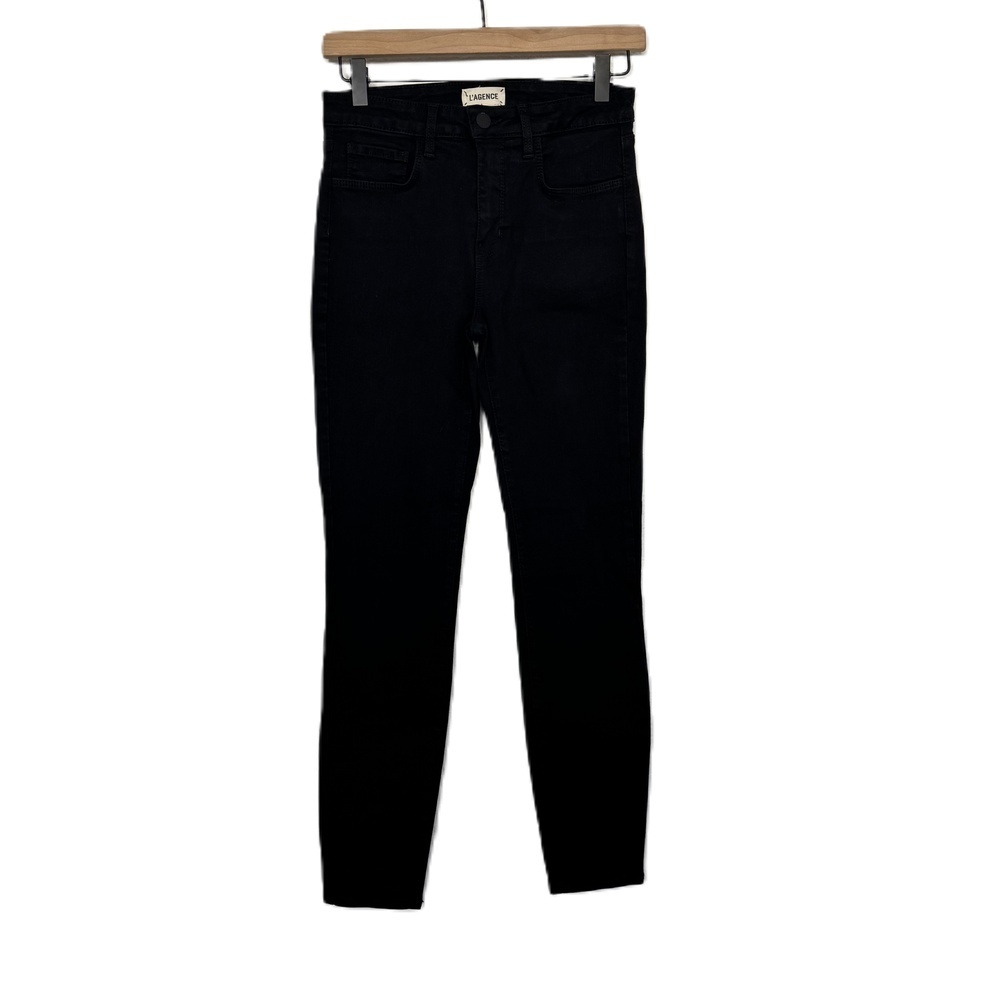 L'AGENCE Jean‎ Black Stretchy Skinny 5-Pocket Size 26